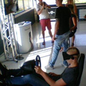 Virtual Reality F1 Race Seat - Zwart