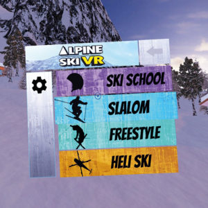 Alpine Ski VR - Minigames -Gameplays