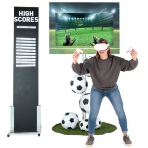 VR voetbal game simulator